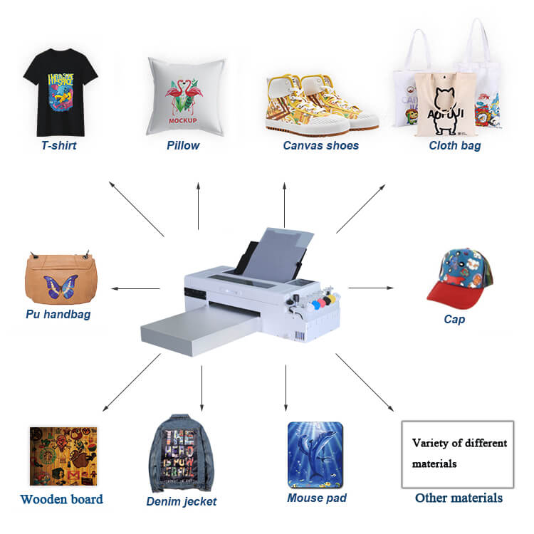 A3 DTF T-shirt Printing Machine A3 DTF Printer DTF Directly Transfer Film  Printing Printer For Jeans DTF A3 DTF Transfer Printer