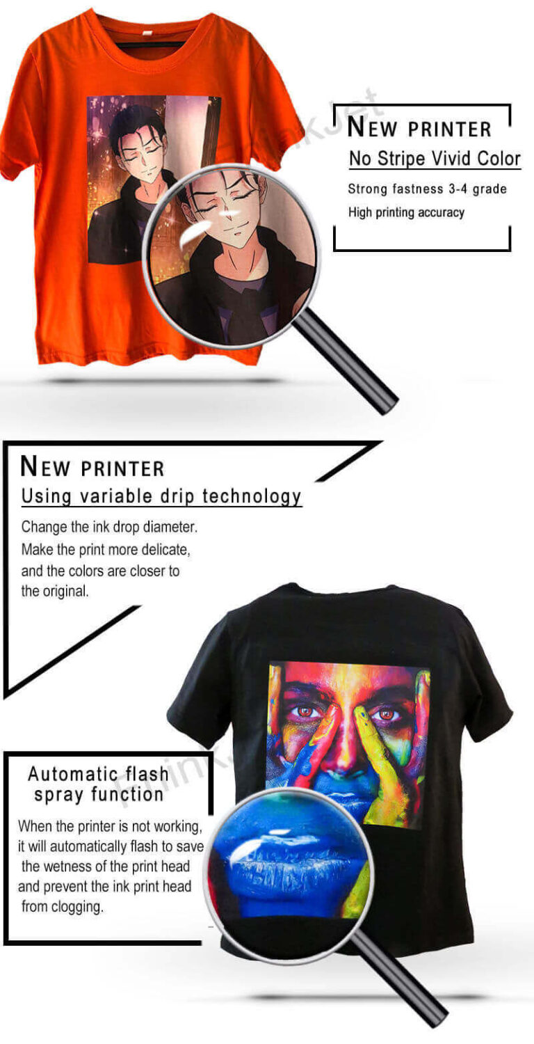 T-shirt printer details