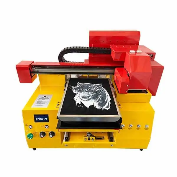 Automatic DTG Garment T-shirt Printer A4 Size Direct to Food Cake Printing  Machine 6 Colors