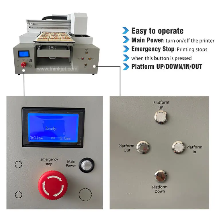 A3 edible food printer