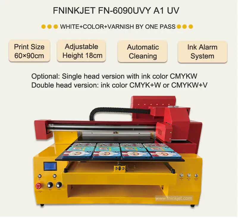 Best Seller UV printer 6090- 2 in 1 UV Direct Printer & UV DTF Printer