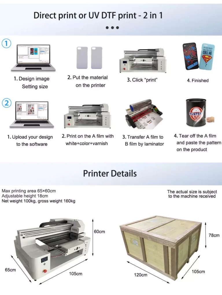 A2 UV printer