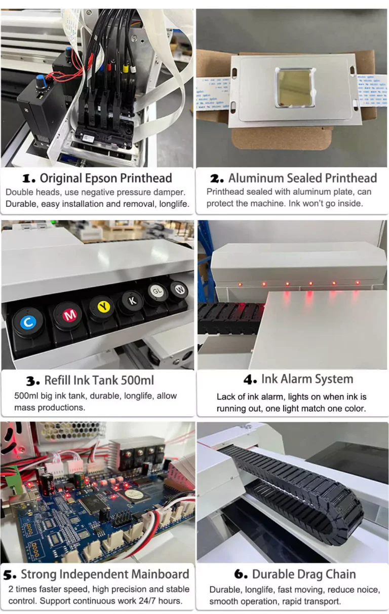 a2 flatbed uv printer