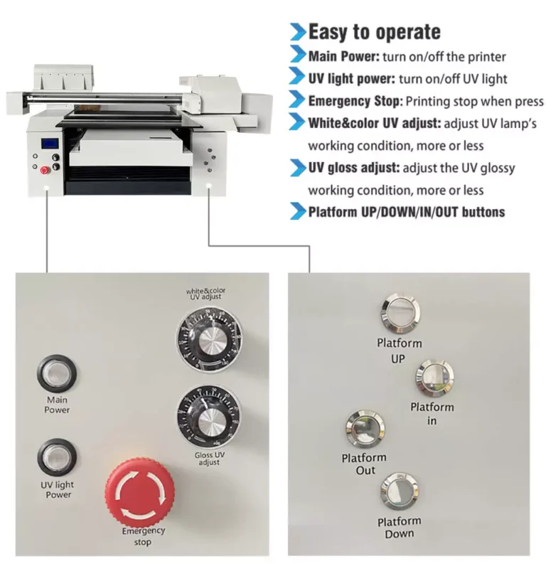 A1 UV flatbed printer