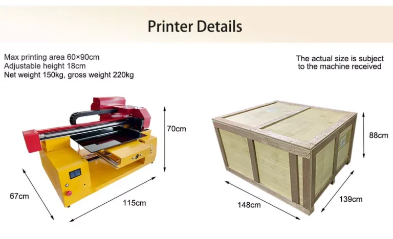 6090 uv flatbed printer