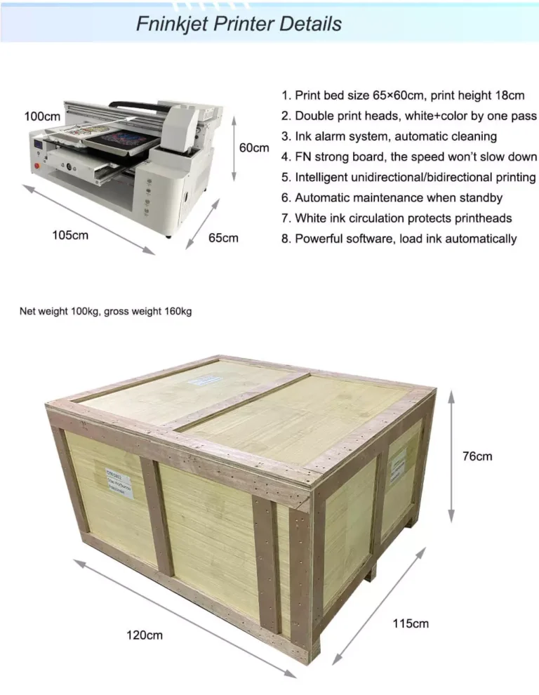 A2 DTG printer