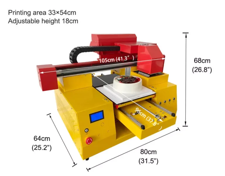 A3 edible food printing machine